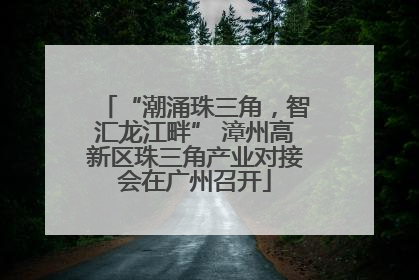 “潮涌珠三角，智汇龙江畔” 漳州高新区珠三角产业对接会在广州召开