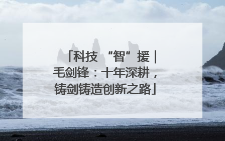 科技 “智”援｜毛剑锋：十年深耕，铸剑铸造创新之路