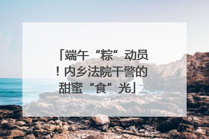 端午“粽”动员！内乡法院干警的甜蜜“食”光