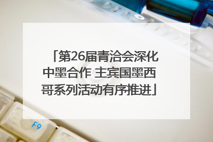 第26届青洽会深化中墨合作 主宾国墨西哥系列活动有序推进
