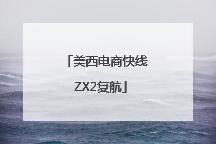 美西电商快线ZX2复航