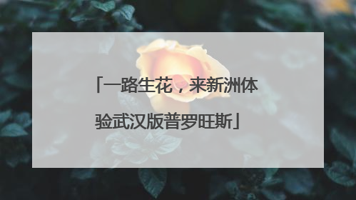 一路生花，来新洲体验武汉版普罗旺斯