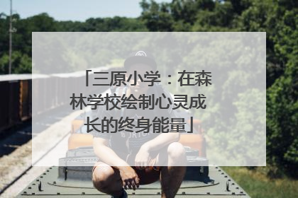 三原小学：在森林学校绘制心灵成长的终身能量