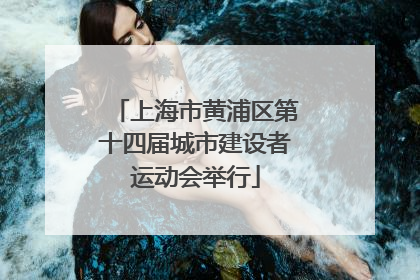 上海市黄浦区第十四届城市建设者运动会举行