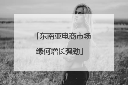 东南亚电商市场缘何增长强劲