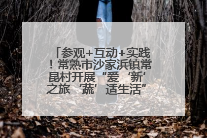 参观+互动+实践！常熟市沙家浜镇常昆村开展“爱‘新’之旅‘蔬’适生活”参观学习活动