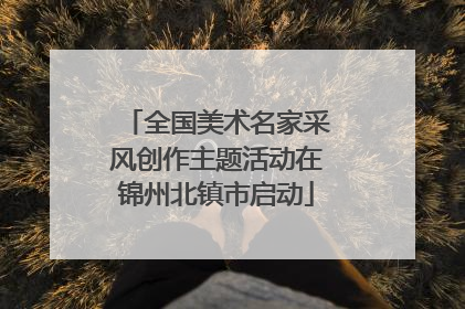 全国美术名家采风创作主题活动在锦州北镇市启动