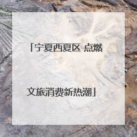 宁夏西夏区 点燃文旅消费新热潮