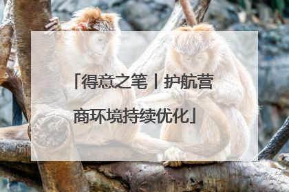 得意之笔丨护航营商环境持续优化