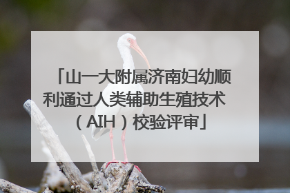 山一大附属济南妇幼顺利通过人类辅助生殖技术（AIH）校验评审