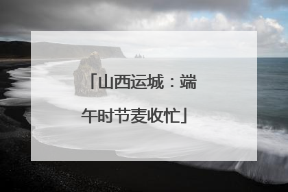 山西运城：端午时节麦收忙