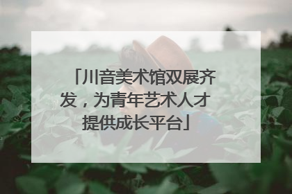 川音美术馆双展齐发，为青年艺术人才提供成长平台
