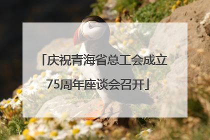庆祝青海省总工会成立75周年座谈会召开