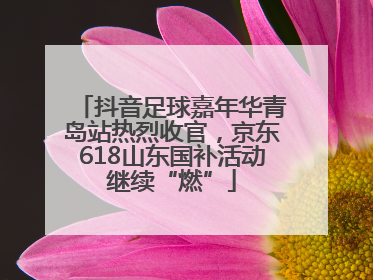 抖音足球嘉年华青岛站热烈收官，京东618山东国补活动继续“燃”
