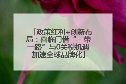 政策红利+创新布局：喜临门借“一带一路”与0关税机遇加速全球品牌化