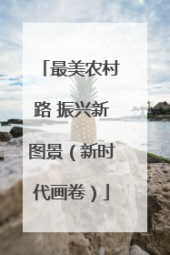 最美农村路 振兴新图景（新时代画卷）