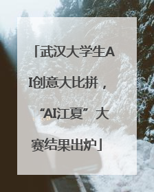 武汉大学生AI创意大比拼，“AI江夏”大赛结果出炉