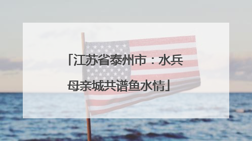 江苏省泰州市：水兵母亲城共谱鱼水情