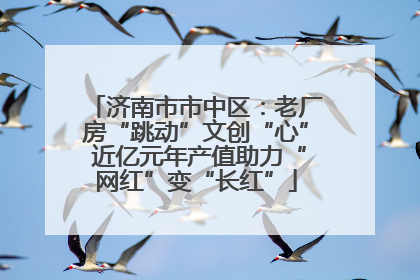 济南市市中区：老厂房“跳动”文创“心” 近亿元年产值助力“网红”变“长红”