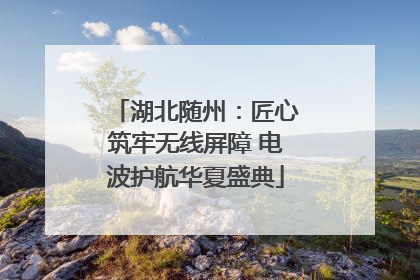 湖北随州：匠心筑牢无线屏障 电波护航华夏盛典