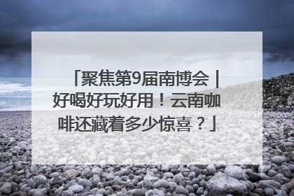 聚焦第9届南博会｜好喝好玩好用！云南咖啡还藏着多少惊喜？