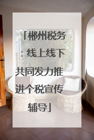 郴州税务：线上线下共同发力推进个税宣传辅导