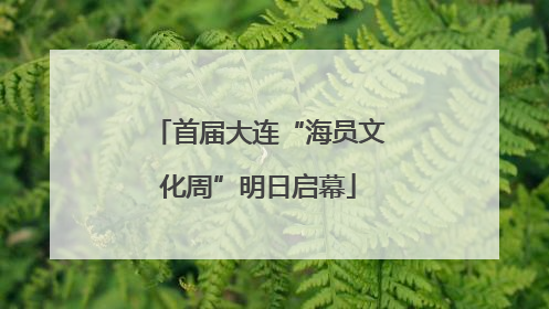 首届大连“海员文化周”明日启幕