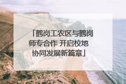 鹤岗工农区与鹤岗师专合作 开启校地协同发展新篇章
