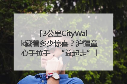 3公里CityWalk藏着多少惊喜？沪疆童心手拉手，“益起走”