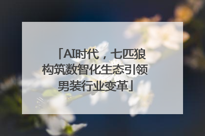 AI时代，七匹狼构筑数智化生态引领男装行业变革
